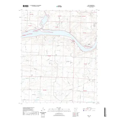 2020 Map of Cecil, 2020 Print