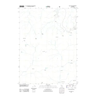 2012 Map of Cecil Lake, 2012 Print