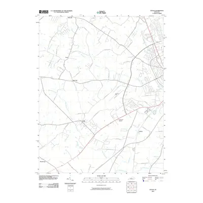 2010 Map of Cecilia, 2010 Print