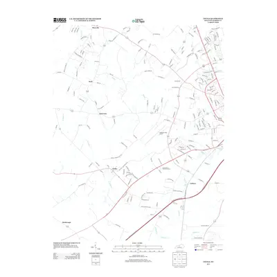 2013 Map of Cecilia, 2013 Print