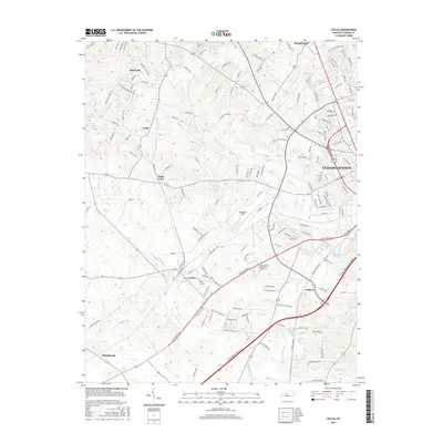 2016 Map of Cecilia, 2016 Print
