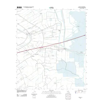2012 Map of Cecilia, 2012 Print