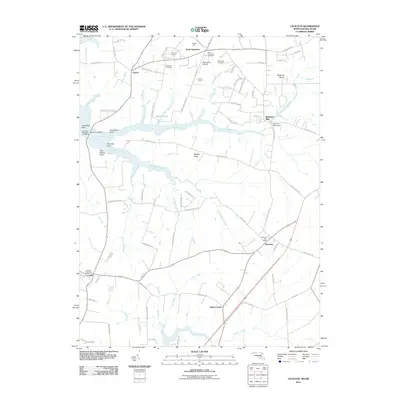 2011 Map of Cecilton, 2011 Print