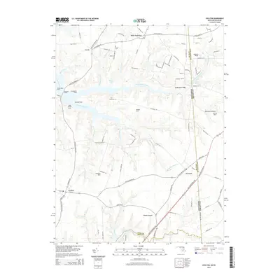 2014 Map of Cecilton, 2014 Print