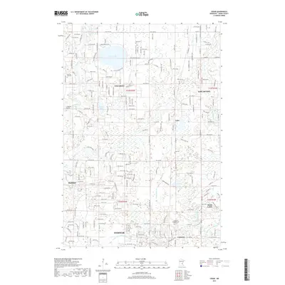 2019 Map of Cedar, 2019 Print