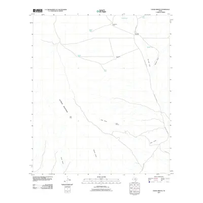 2010 Map of Cedar Arroyo, 2010 Print