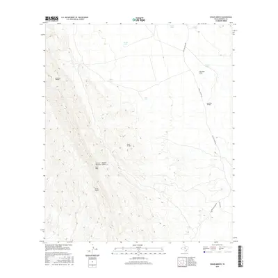 2016 Map of Cedar Arroyo, 2016 Print
