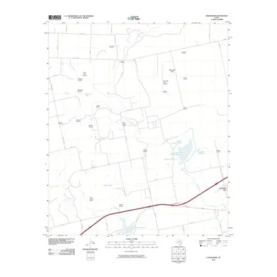 2010 Map of Cedar Bend, 2010 Print