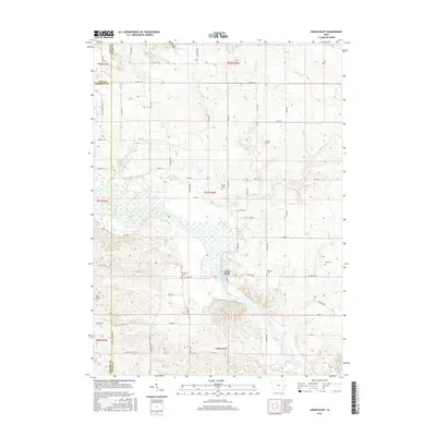 2015 Map of Cedar Bluff, 2015 Print