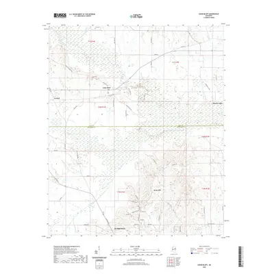 2020 Map of Cedar Bluff, 2020 Print