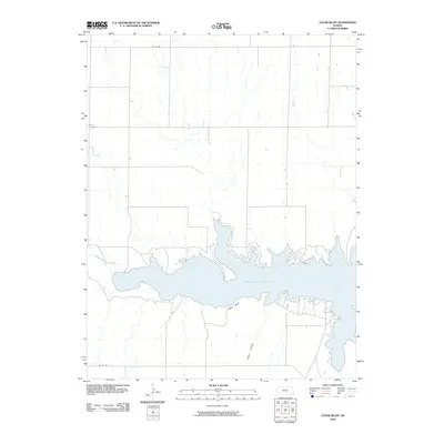 2010 Map of Cedar Bluff, 2010 Print