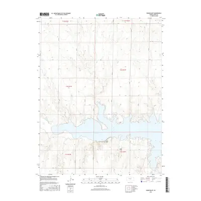 2016 Map of Cedar Bluff, 2016 Print