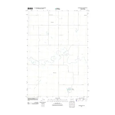2011 Map of Cedar Butte, 2011 Print