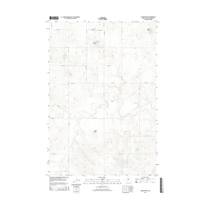 2014 Map of Cedar Butte, 2014 Print