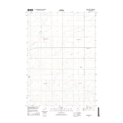 2015 Map of Cedar Butte, 2015 Print