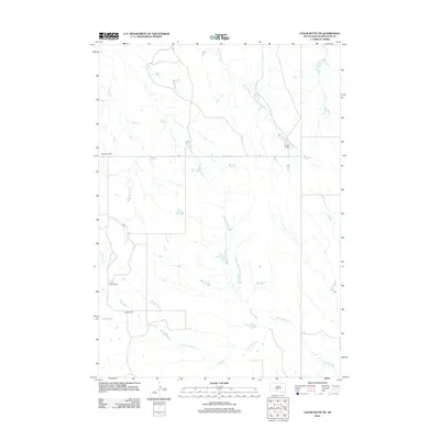 2012 Map of Cedar Butte NE, 2012 Print