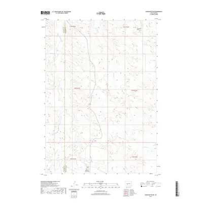 2017 Map of Cedar Butte NW, 2017 Print