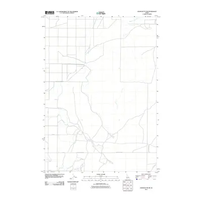2010 Map of Cedar Butte SW, 2010 Print