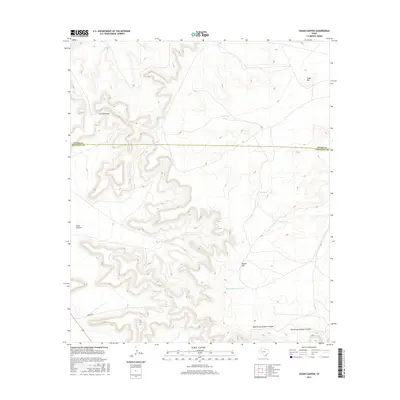 2016 Map of Cedar Canyon, 2016 Print