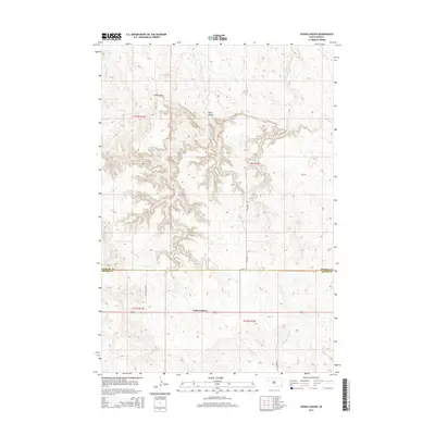 2015 Map of Cedar Canyon, 2015 Print