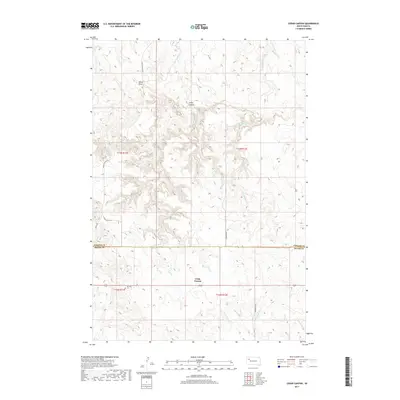 2017 Map of Cedar Canyon, 2017 Print