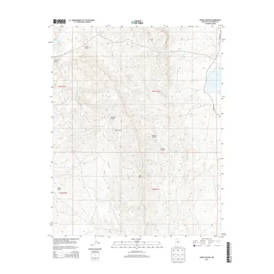 2013 Map of Cedar Canyon, 2013 Print