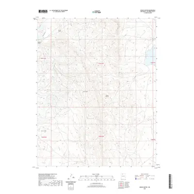 2020 Map of Cedar Canyon, 2020 Print