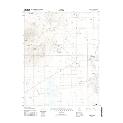 2017 Map of Cedar City NW, 2017 Print