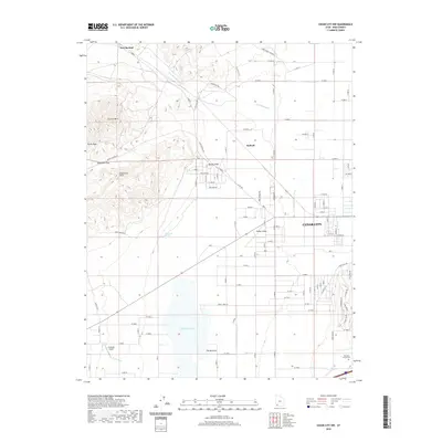 2020 Map of Cedar City NW, 2020 Print