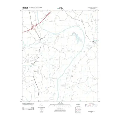 2010 Map of Cedar Creek, 2010 Print
