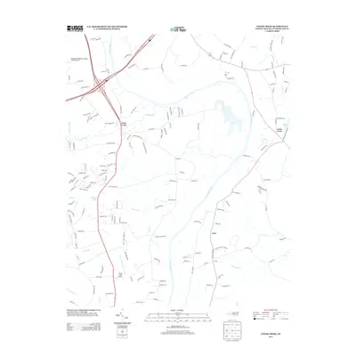 2013 Map of Cedar Creek, 2013 Print