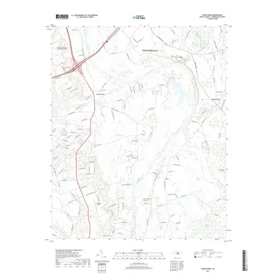 2019 Map of Cedar Creek, 2019 Print