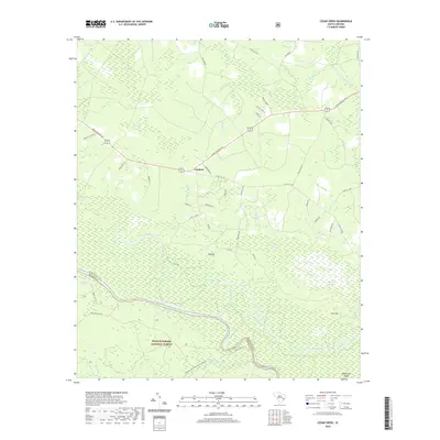 2020 Map of Cedar Creek, 2020 Print