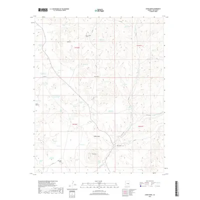 2018 Map of Cedar Creek, 2018 Print