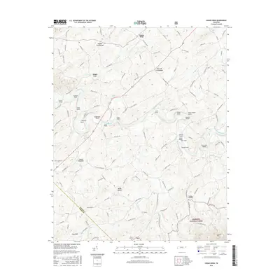 2016 Map of Cedar Creek, 2016 Print