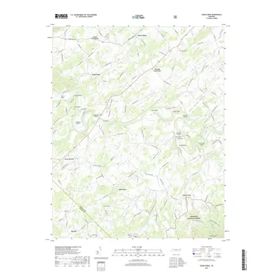 2019 Map of Cedar Creek, 2019 Print