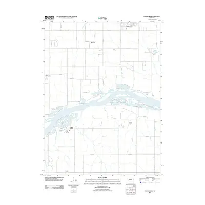 2011 Map of Cedar Creek, 2011 Print