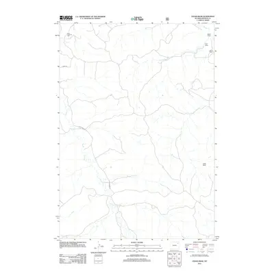 2012 Map of Cedar Draw, 2012 Print