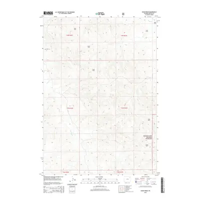 2015 Map of Cedar Draw, 2015 Print
