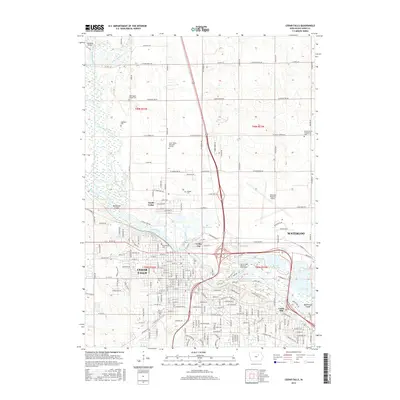 2015 Map of Cedar Falls, 2015 Print