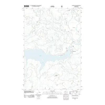 2011 Map of Cedar Flats, 2011 Print