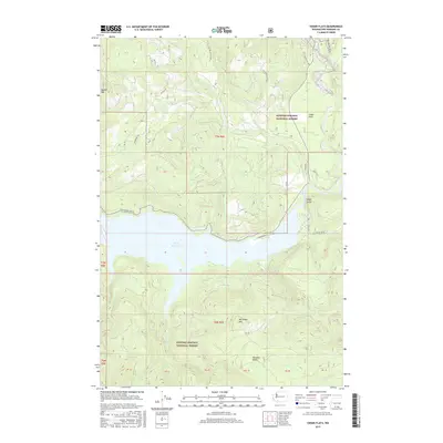 2017 Map of Cedar Flats, 2017 Print