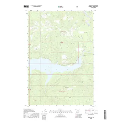 2020 Map of Cedar Flats, 2020 Print