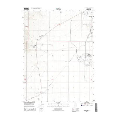 2014 Map of Cedar Fort, 2014 Print