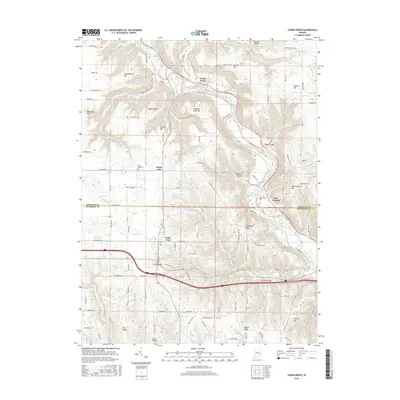 2016 Map of Cedar Grove, 2016 Print