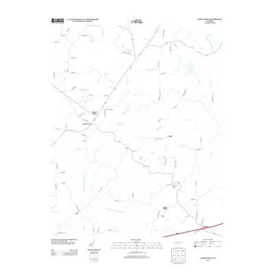 2013 Map of Cedar Grove, 2013 Print