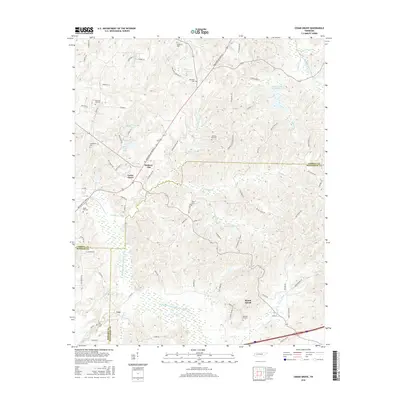2016 Map of Cedar Grove, 2016 Print