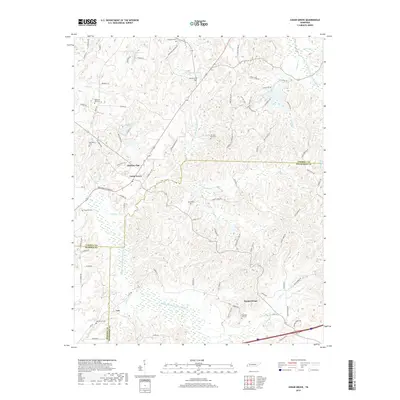 2019 Map of Cedar Grove, 2019 Print