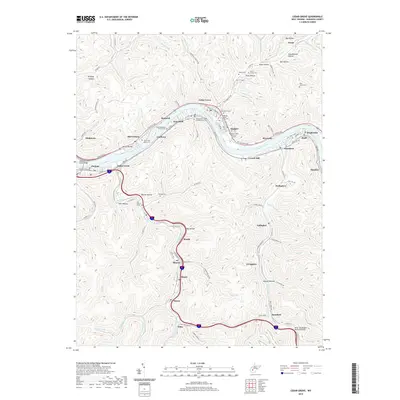 2019 Map of Cedar Grove, 2019 Print