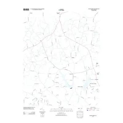 2013 Map of Cedar Grove, 2013 Print